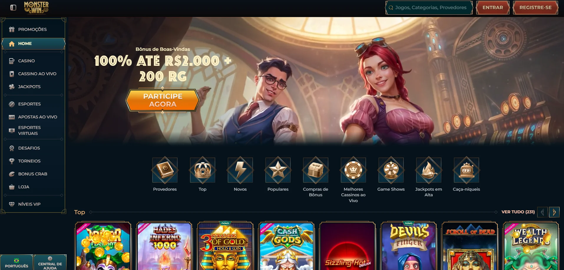 MonsterWin Casino